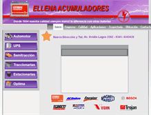 Tablet Screenshot of ellenaacumuladores.com.ar